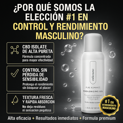 ⚡️OFERTA ESPECIAL 2X1: Pure Romance™️ – Retardante Premium para Control Total