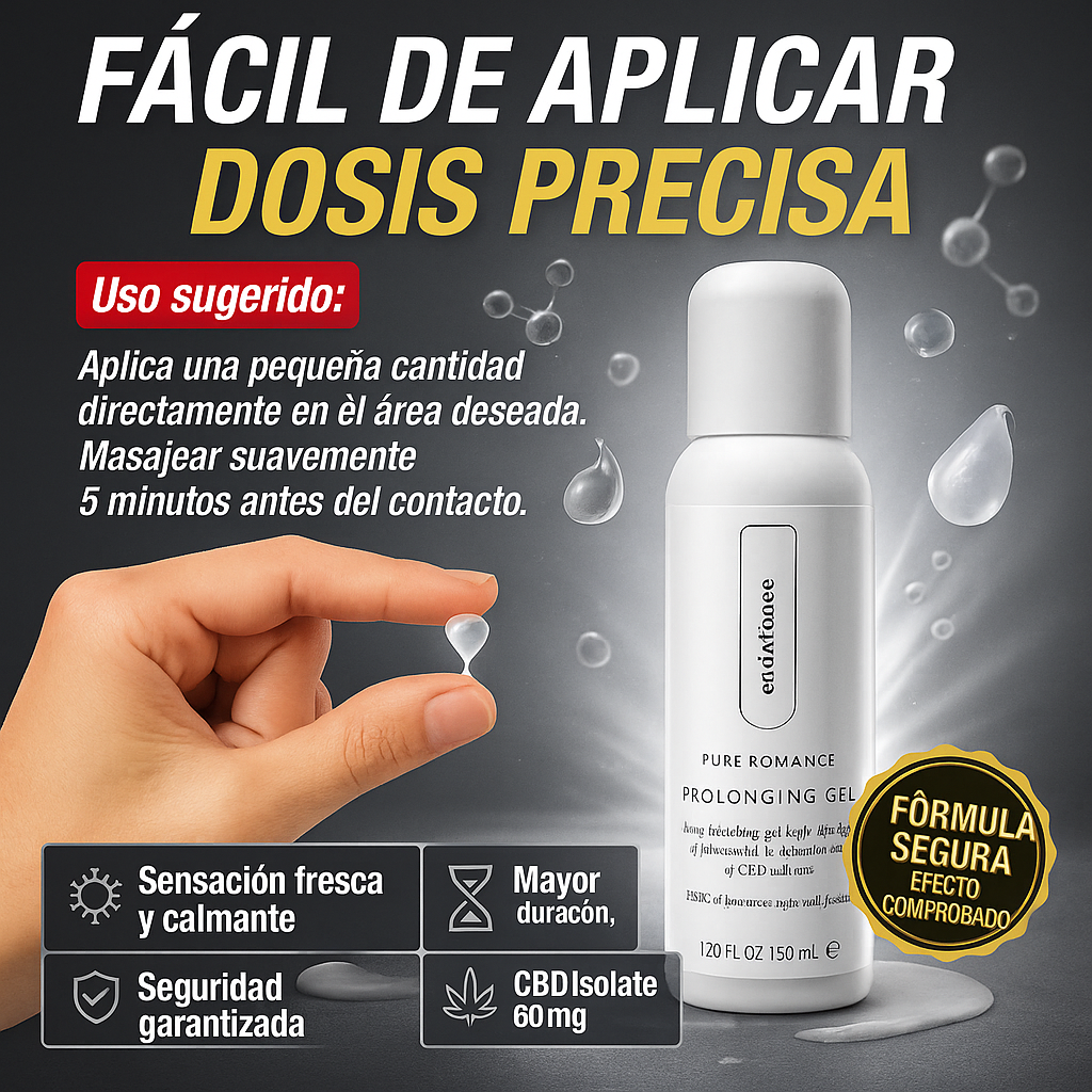 ⚡️OFERTA ESPECIAL 2X1: Pure Romance™️ – Retardante Premium para Control Total