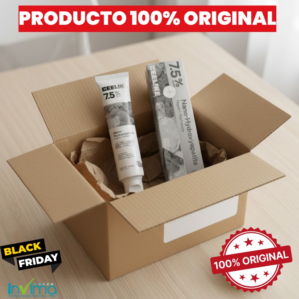 Ceelike™️ – Pasta Dental de Hidroxiapatita que Repara el Esmalte, Blanquea y Elimina la Sensibilidad al Instante 🦷